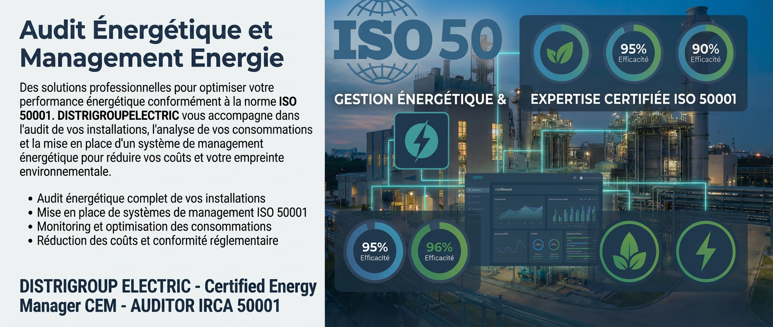 Audit énergétique et management énergie